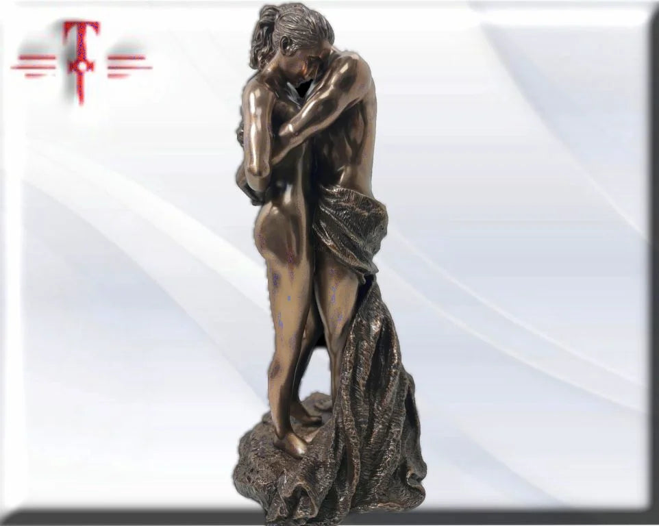 Statue des Gottes Dagda, mythologische Götter, esoterische und religiöse Gegenstände, handbemalt