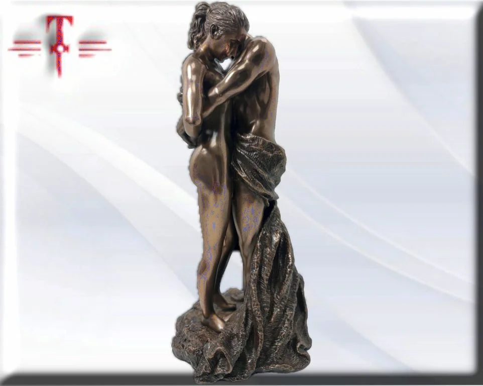 Statue des Gottes Dagda, mythologische Götter, esoterische und religiöse Gegenstände, handbemalt