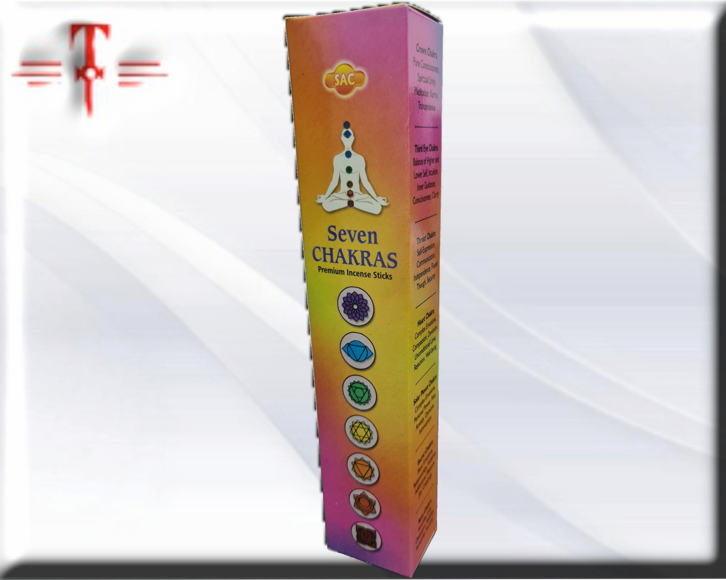 Incienso varillas seven Chakras