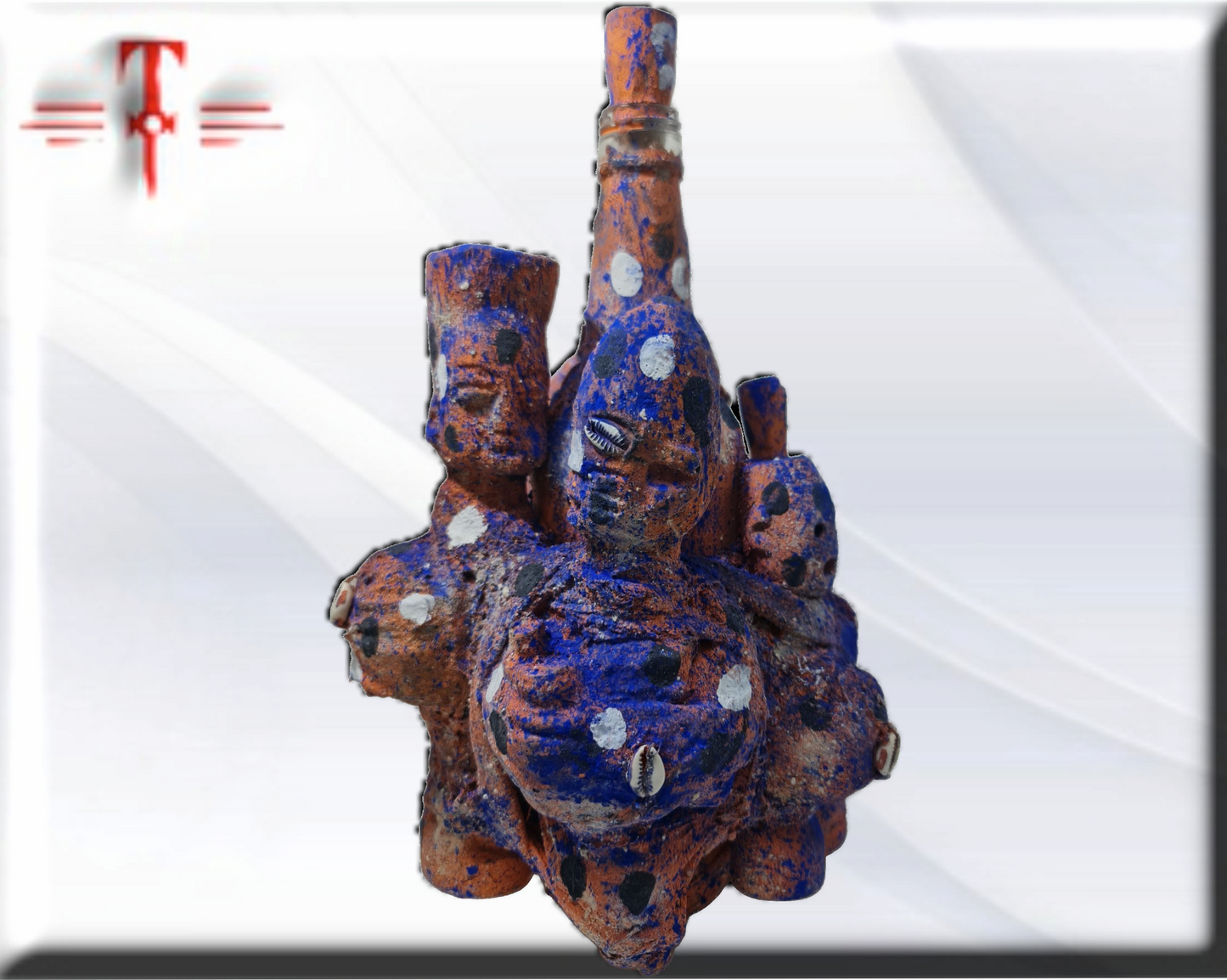Botella Mágica contra enfermedades y envejecimiento , secretos del vodun Fon .