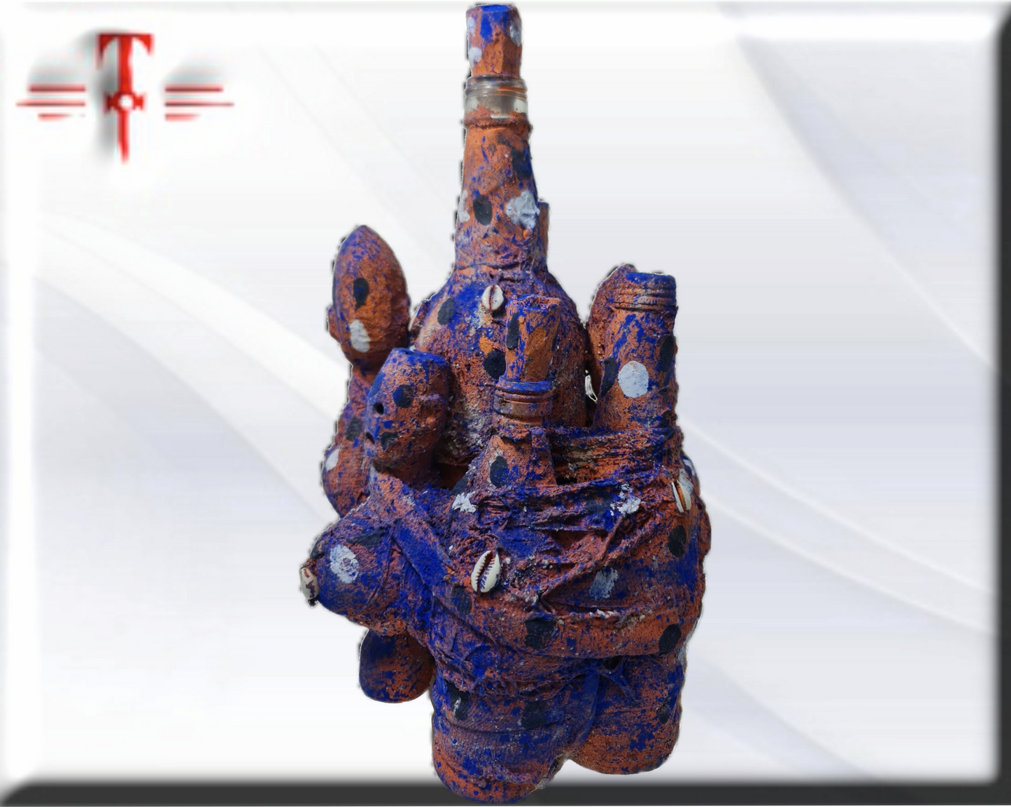 Botella Mágica contra enfermedades y envejecimiento , secretos del vodun Fon .