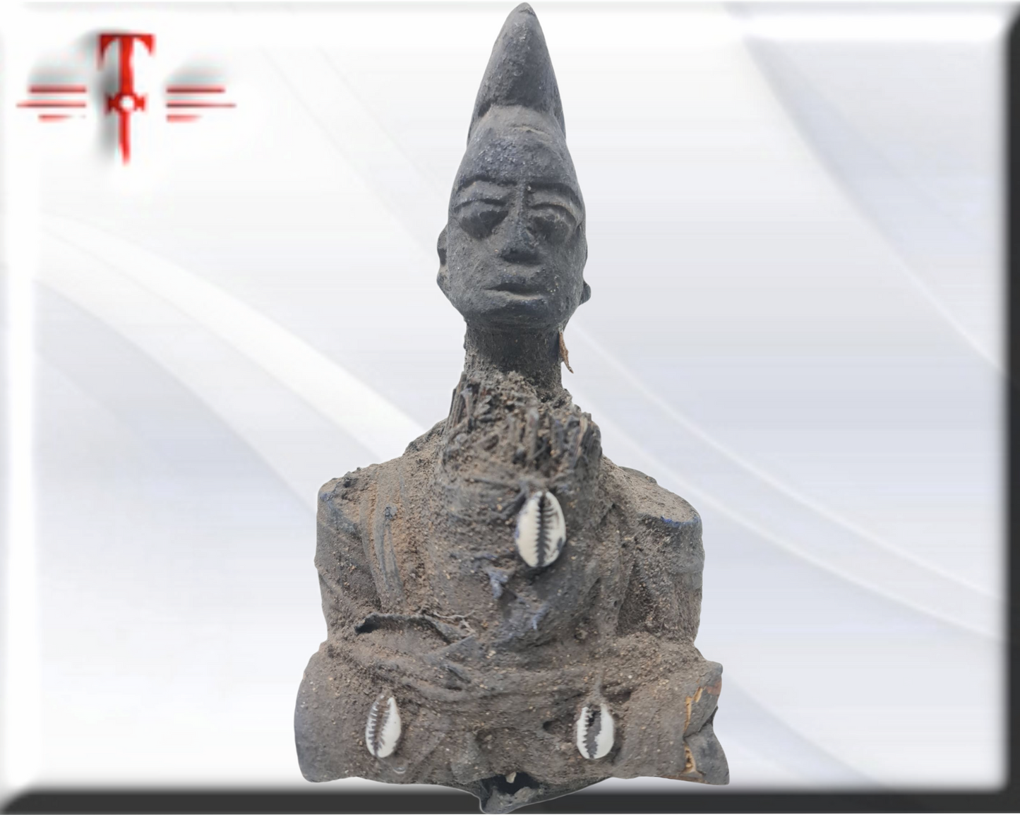 Antiguo fetiche de protección contra los malos espíritus, secretos del vudú africano
