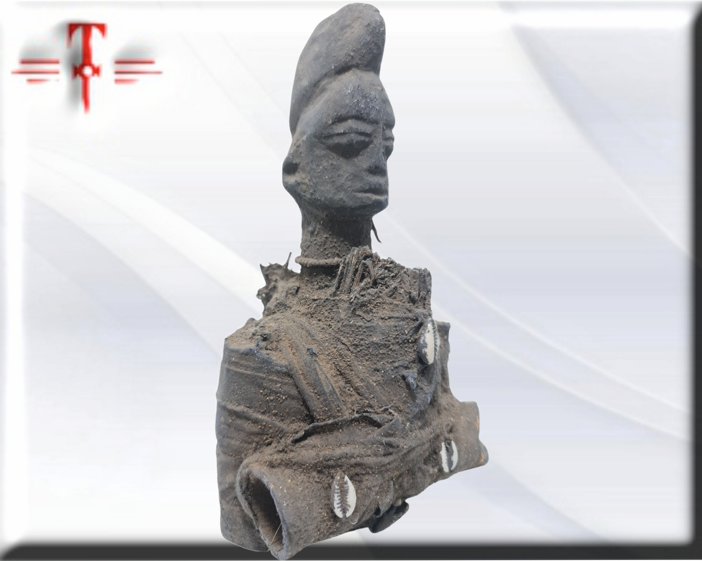 Antiguo fetiche de protección contra los malos espíritus, secretos del vudú africano