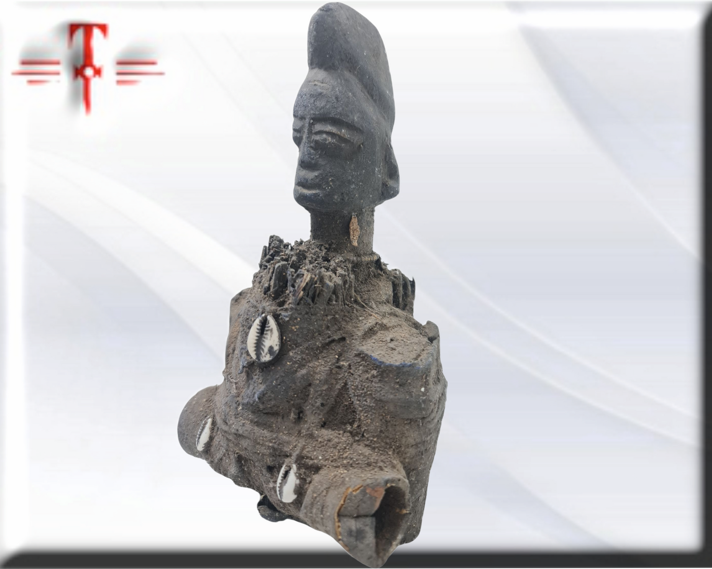 Antiguo fetiche de protección contra los malos espíritus, secretos del vudú africano