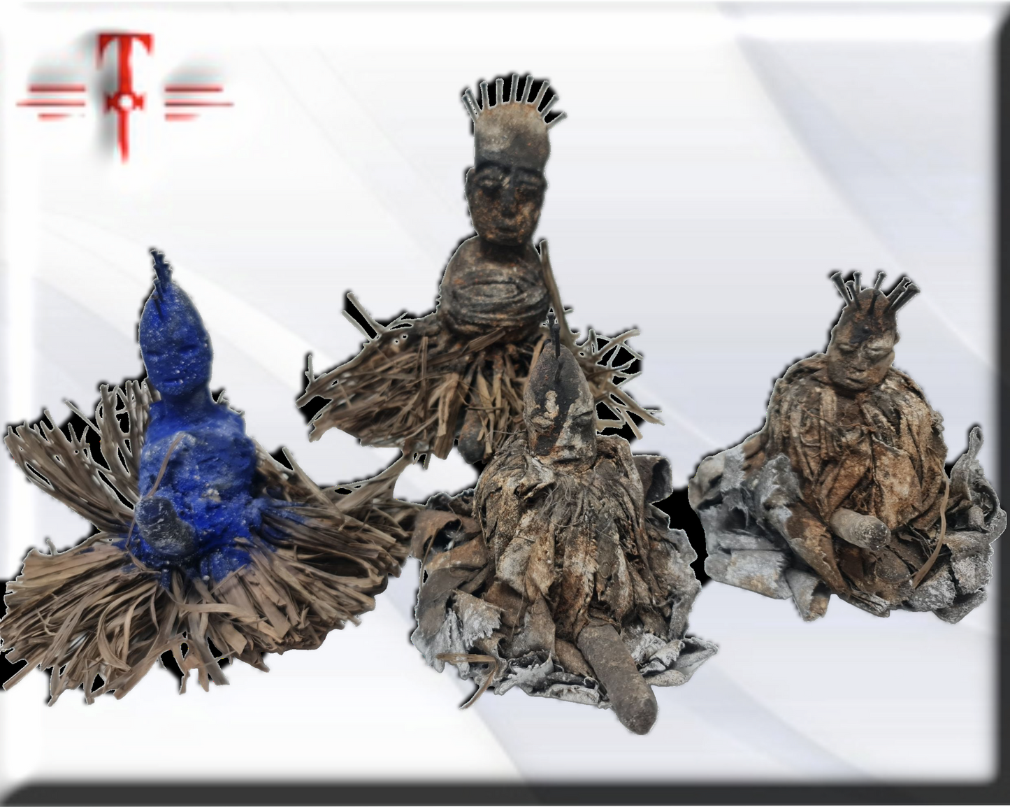 Protección del fetiche Legba, secretos del vudú africano , original de Africa ( Benín )