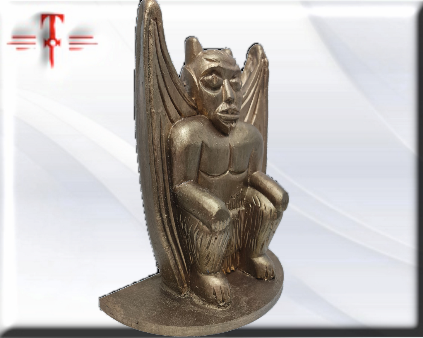 Estatua de Demonio, lucifer , articulos esotéricos y religiosos