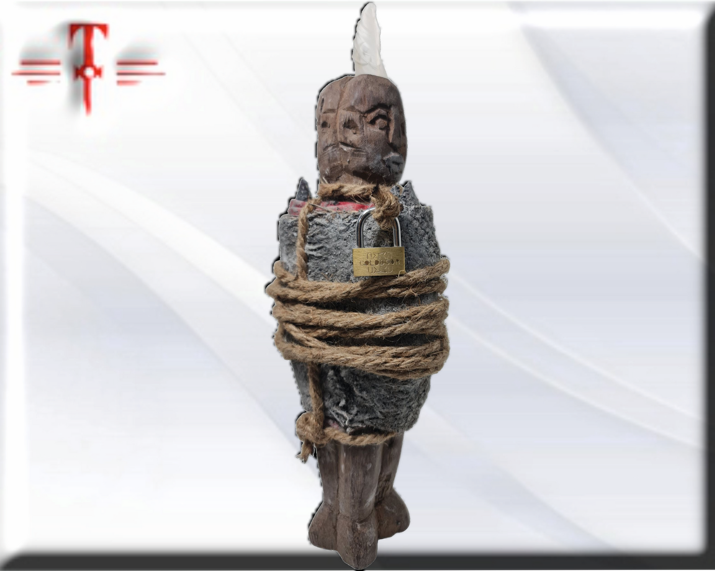Fetiche de Amarre vudodo , secretos del Vodoun africano , arte africano