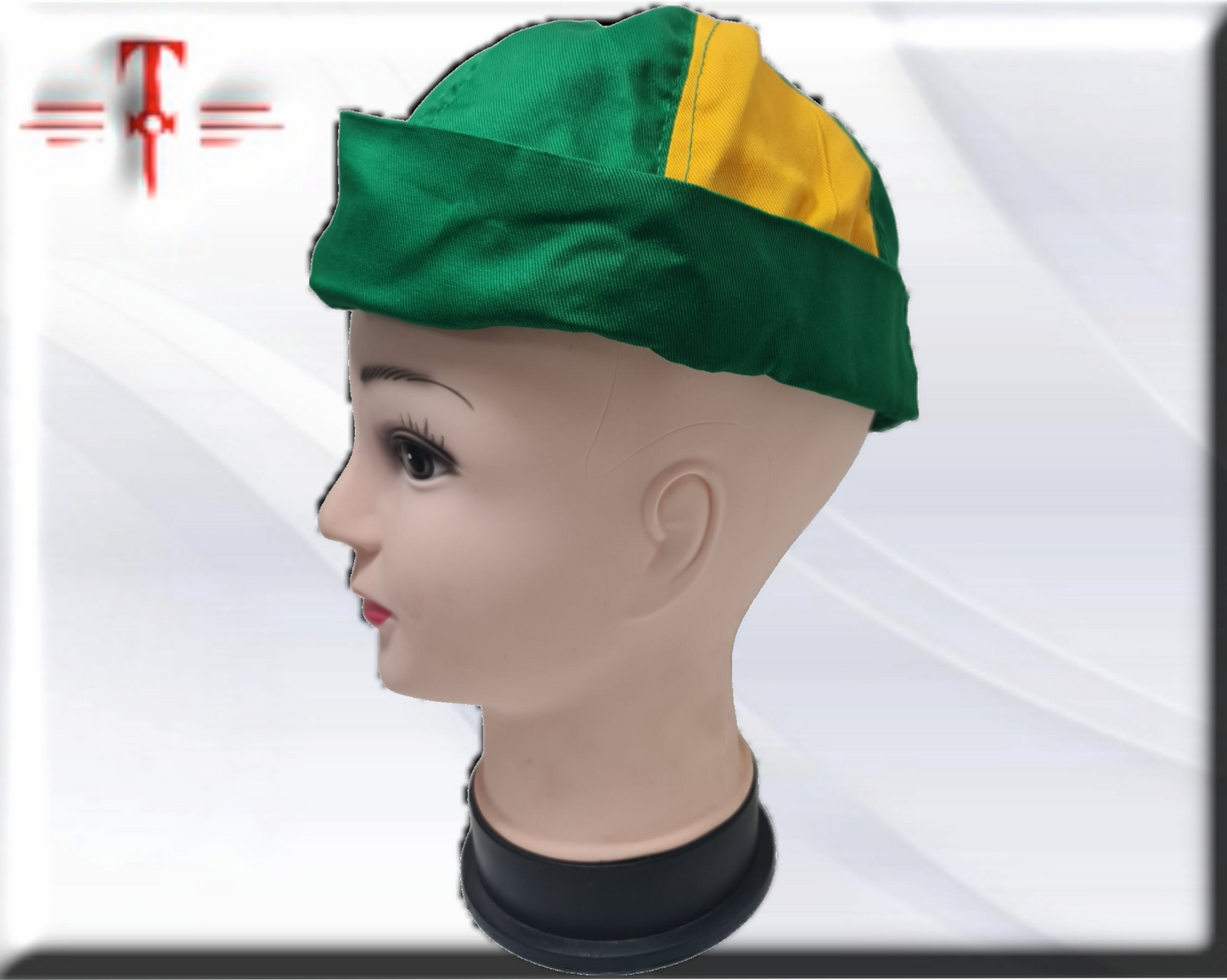Gorro Orishas tipo Boina Doker con bolsillo , ajustable , Panteón Yoruba