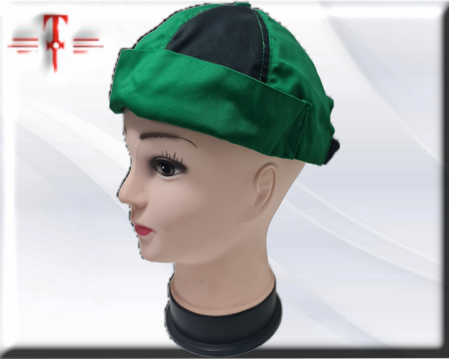 Gorro Orishas tipo Boina Doker con bolsillo , ajustable , Panteón Yoruba