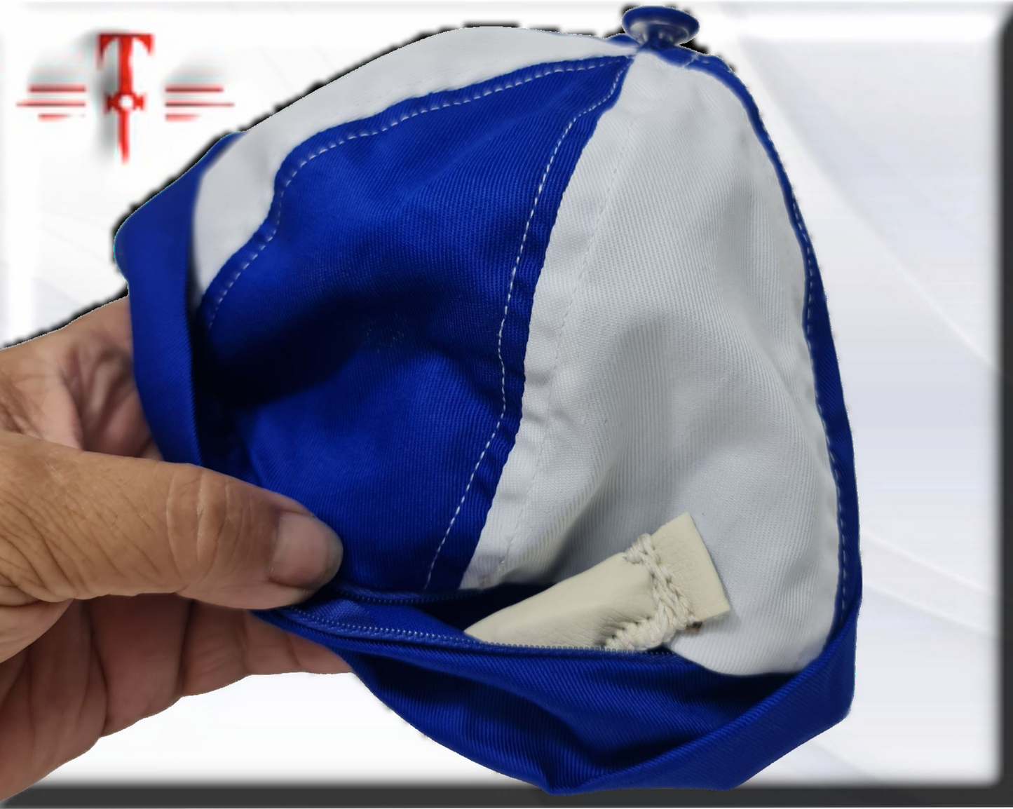 Gorro Orishas tipo Boina Doker con bolsillo , ajustable , Panteón Yoruba