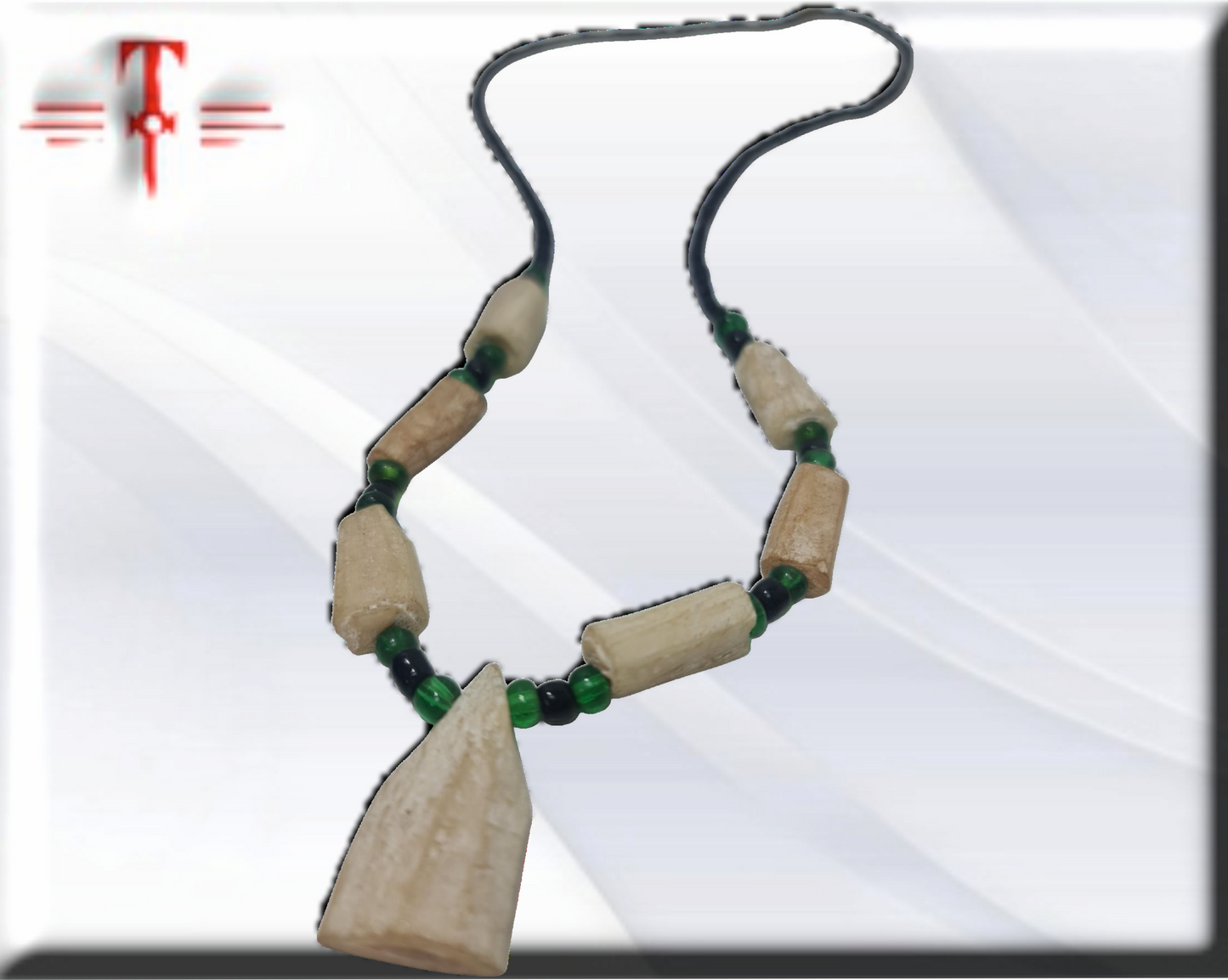 Colgante africano de hueso, suerte , dinero , Original from Benín Protection , amuleto