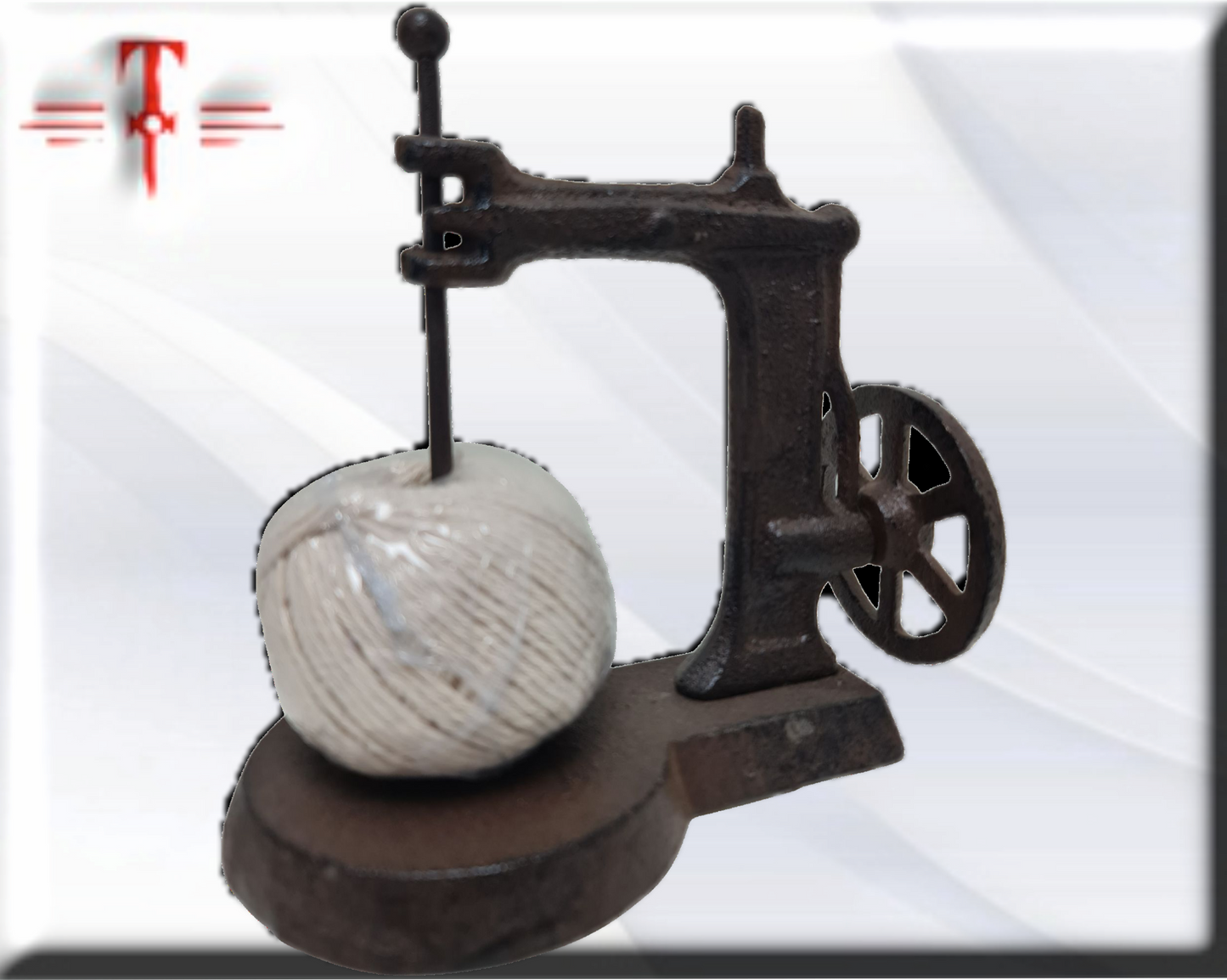 Maquina de coser antigua 17cm , refuerzo del Orisha Oggun Santeria Yoruba