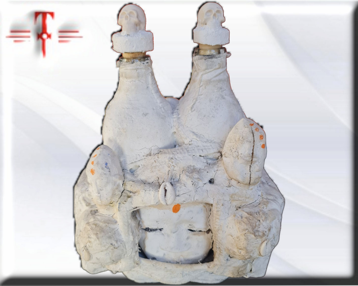 Vieja Botella Mágica Fetiche , proteccion y evolucion espiritual y economica , secretos del vodun