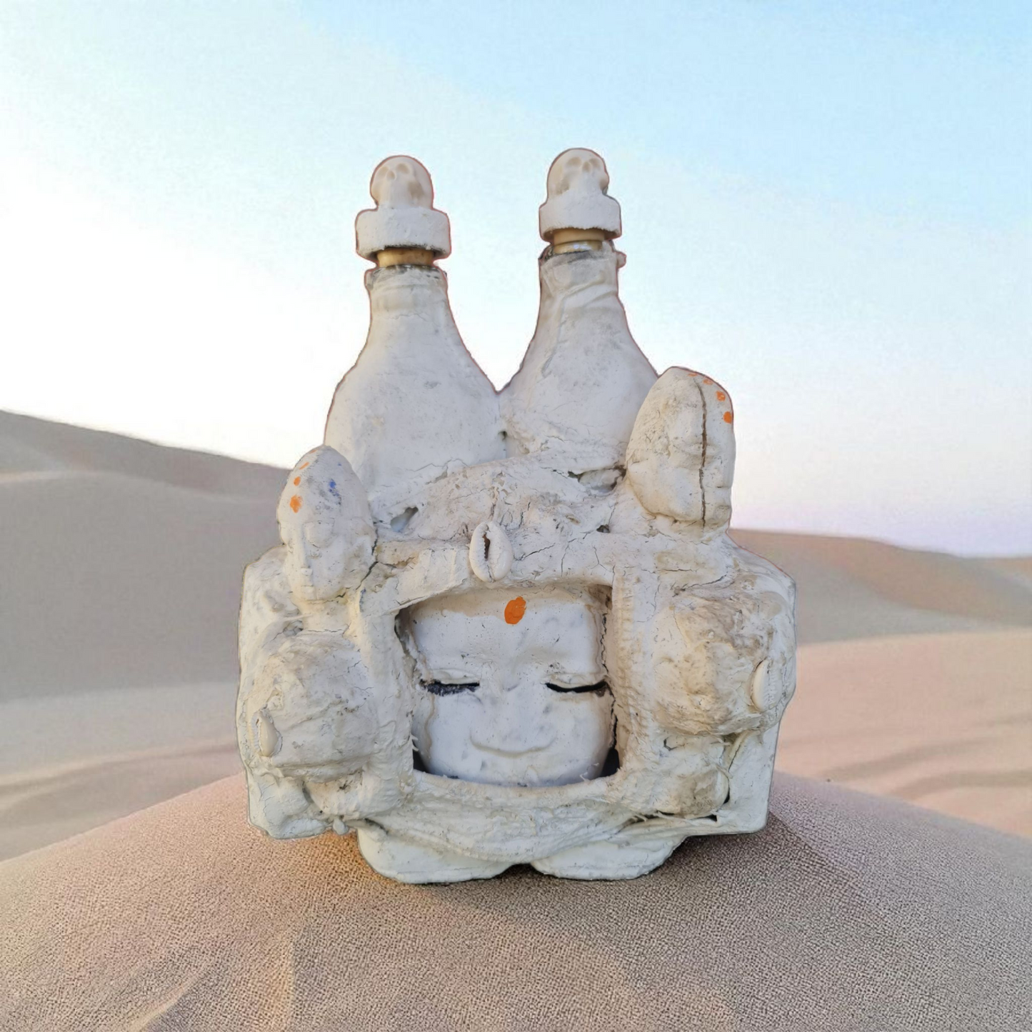 Vieja Botella Mágica Fetiche , proteccion y evolucion espiritual y economica , secretos del vodun
