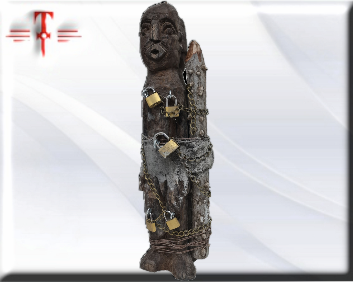 Fetiche de Amarre , secretos del Vodoun africano , arte africano