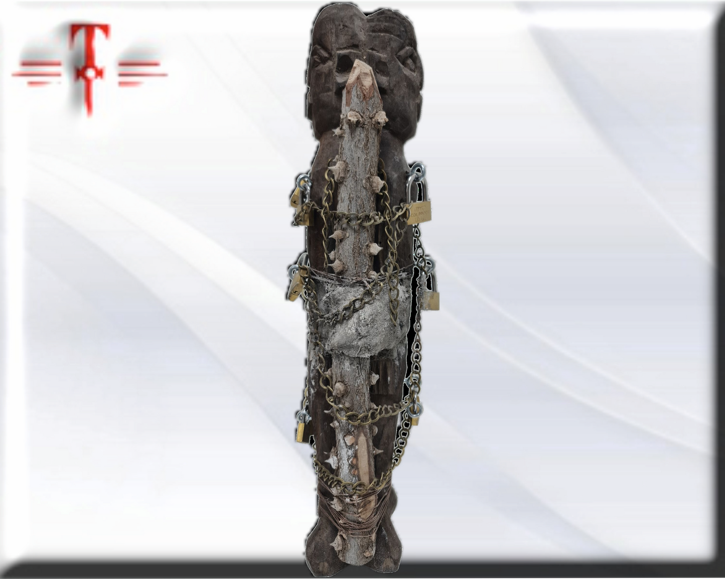Fetiche de Amarre , secretos del Vodoun africano , arte africano