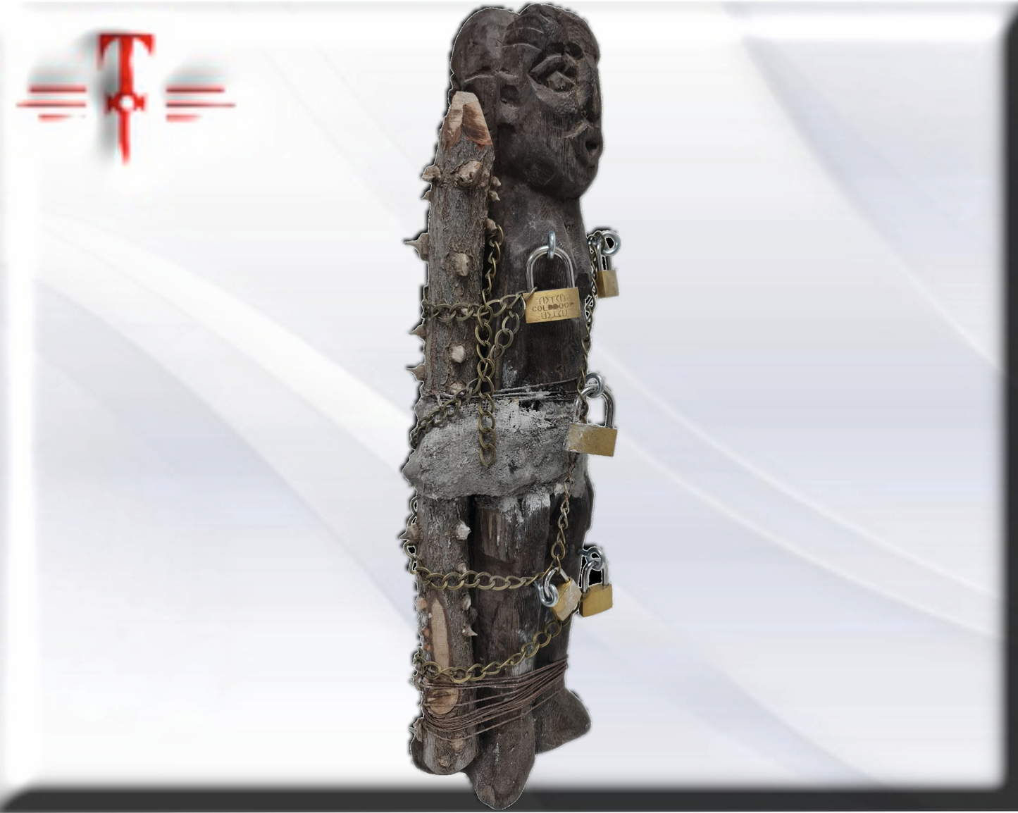 Fetiche de Amarre , secretos del Vodoun africano , arte africano