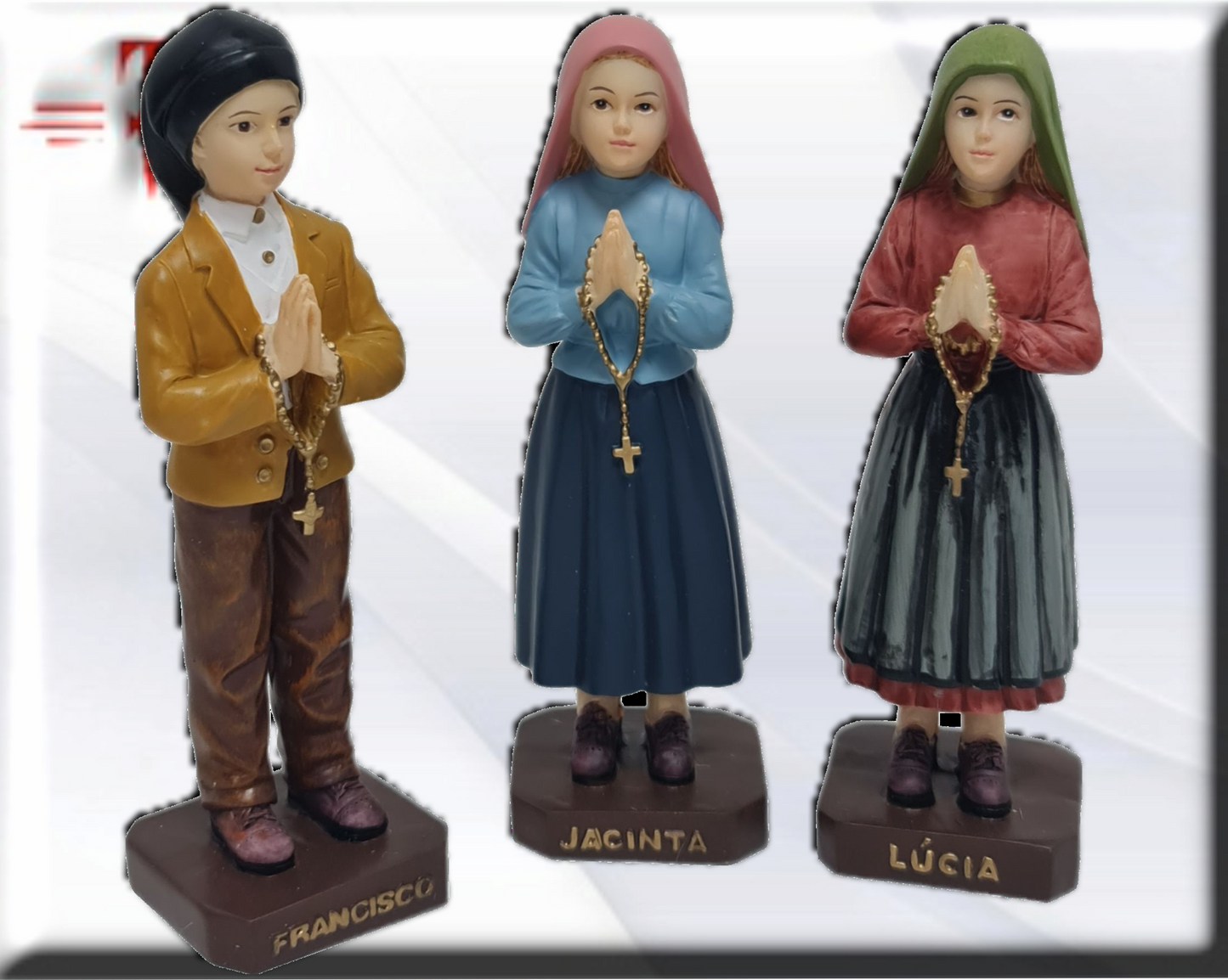 Los tres pastorcitos de Fátima , Santos y Vírgenes católicos , productos Religiosos