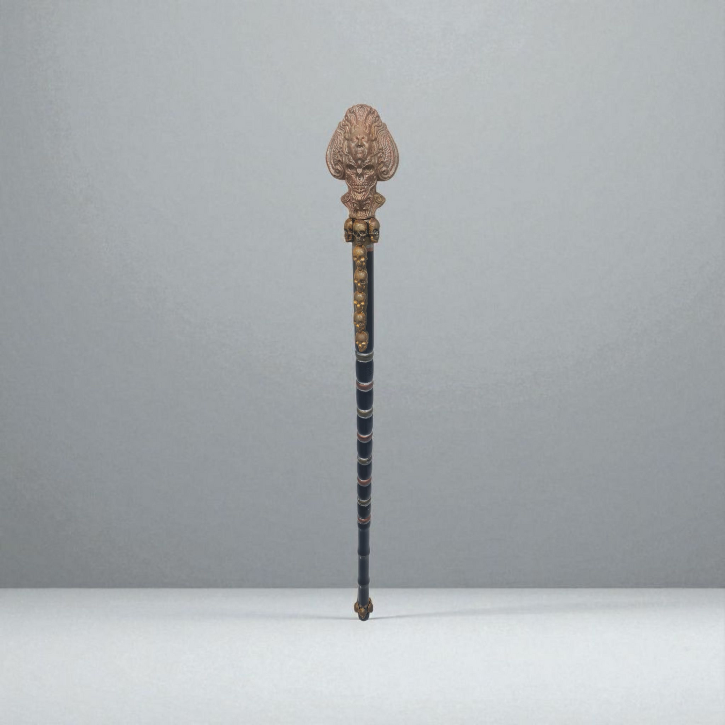 Bastón de carga Eggun , santería , Palo Mayombe , voodoo