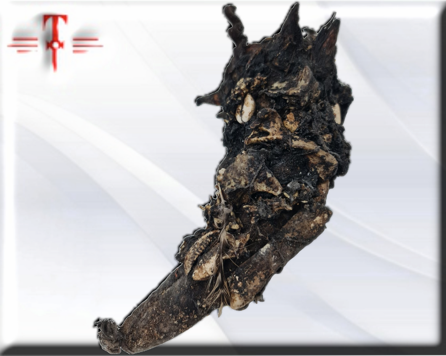 Olugbohun serpiente , amuleto africano , secretos del Vodun