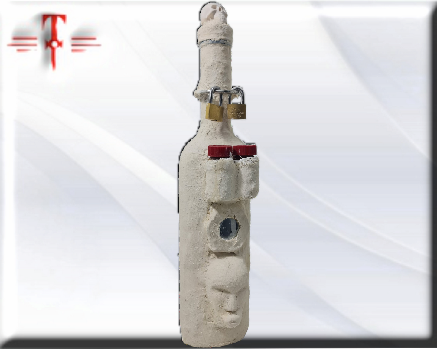 Botella Mágica Fetiche , evolucion espiritual , fortuna , videncia , secretos del vodun