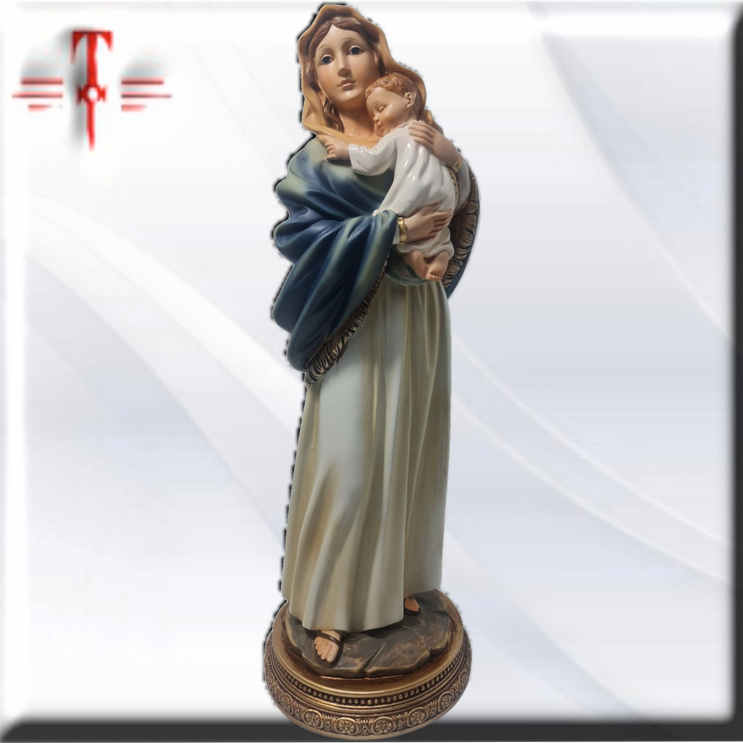 Virgen María con niño , Santos y Vírgenes católicos , productos Religiosos