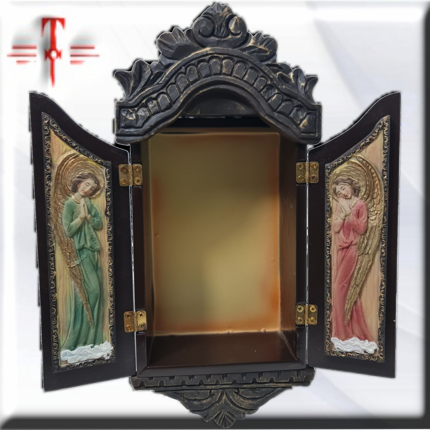 Hornacina de madera , Capilla , Santos y Vírgenes católicos , productos Religiosos