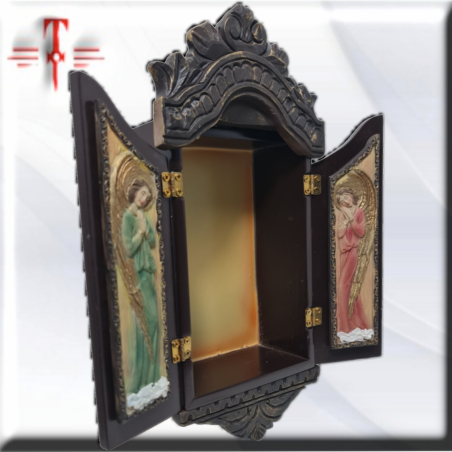 Hornacina de madera , Capilla , Santos y Vírgenes católicos , productos Religiosos