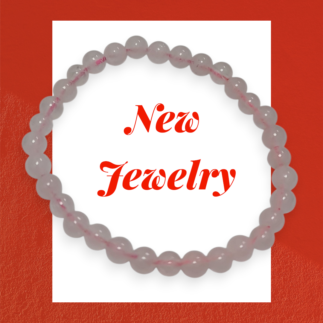 pulsera cuarzo rosa