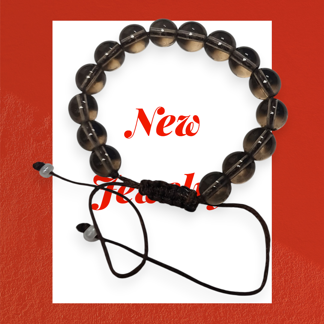 pulsera de Cuarzo ahumado
