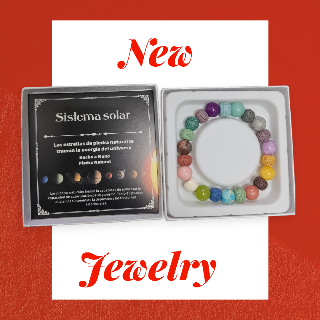 pulsera minerales sistema solar