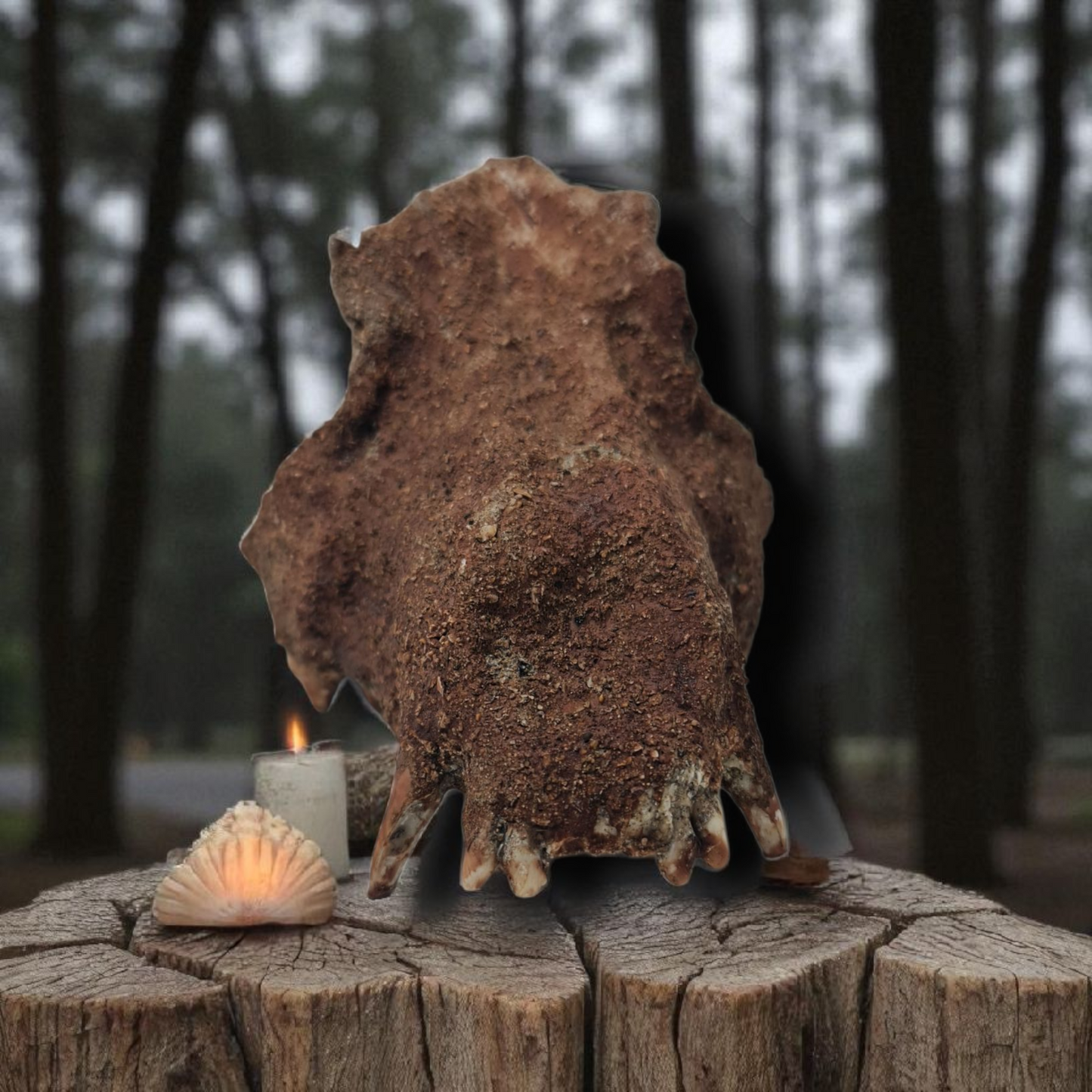 Olugbohun-Kraftfetisch, afrikanisches Amulett, Geheimnisse von Vodun