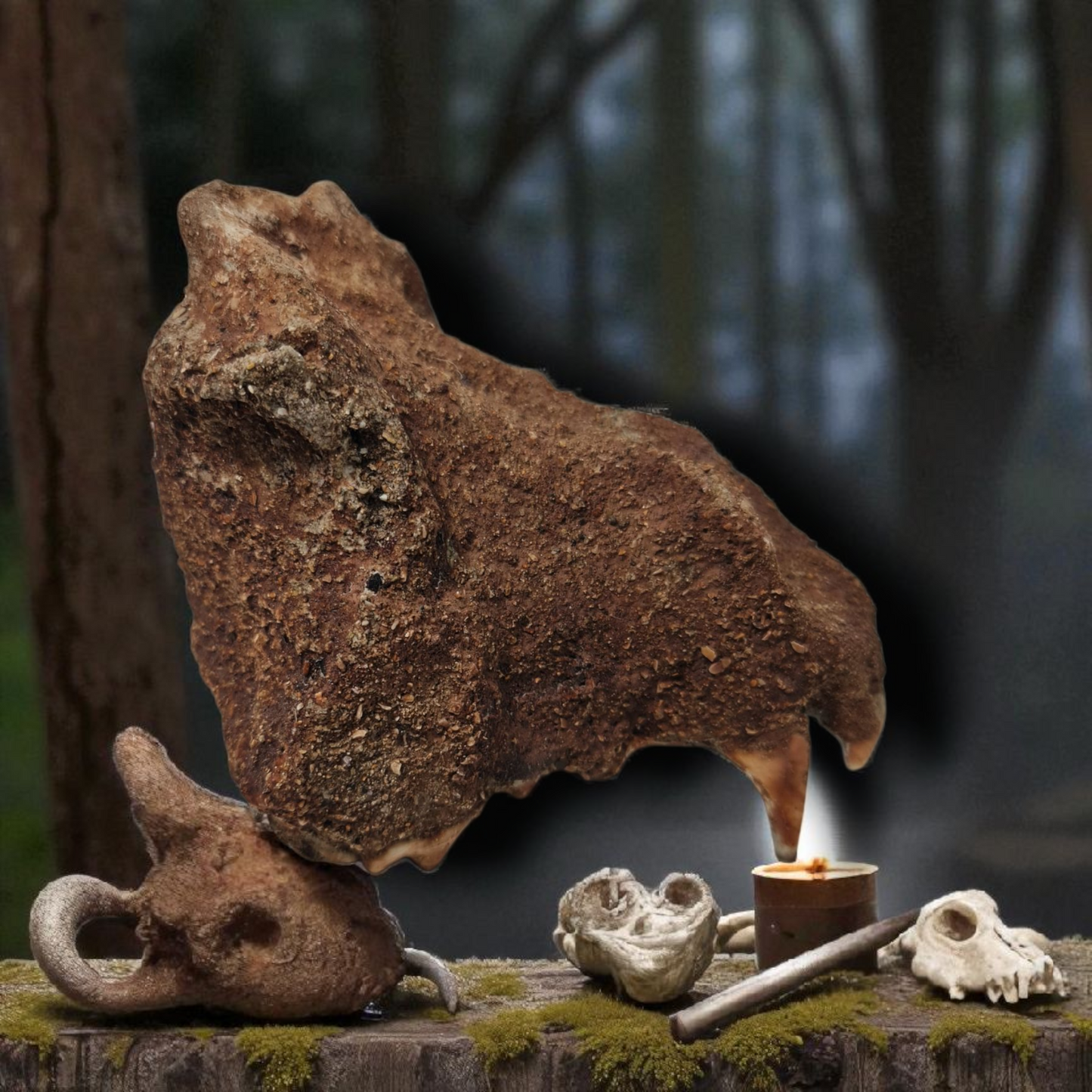 Olugbohun-Kraftfetisch, afrikanisches Amulett, Geheimnisse von Vodun