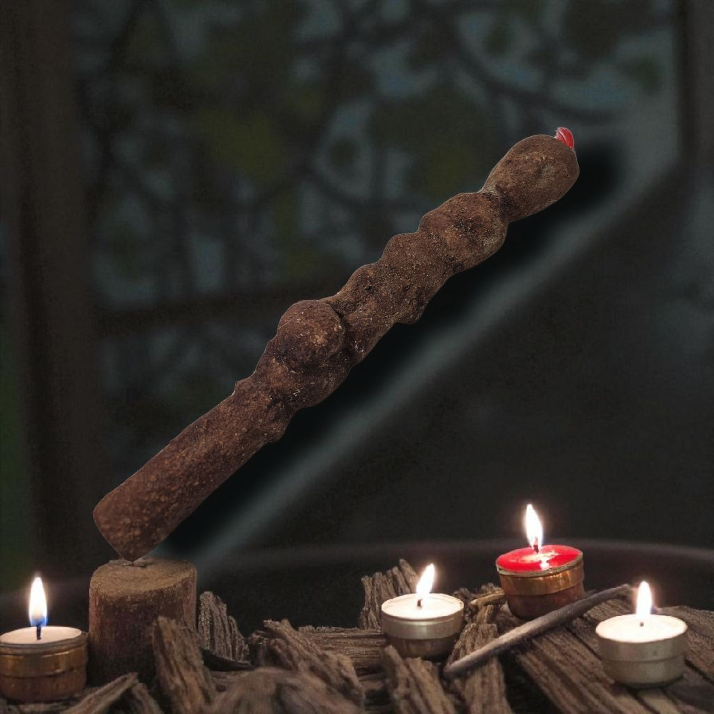 Olugbohun-Kraftfetisch, afrikanisches Amulett, Geheimnisse von Vodun