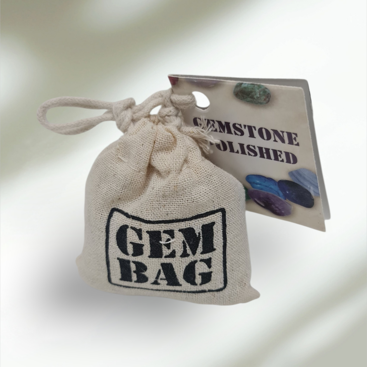 Saco con Gemas variadas