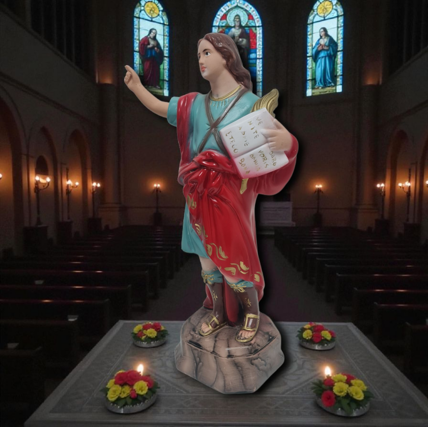 San Pancracio , virgenes y santos catolicos