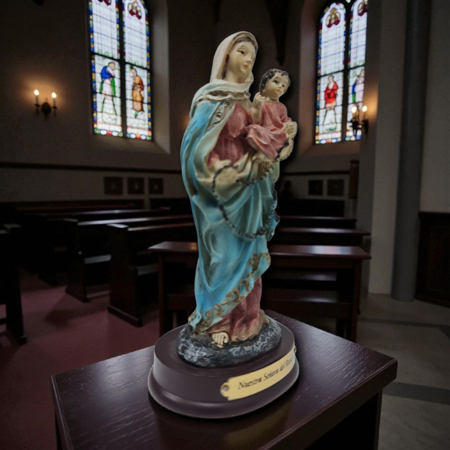 Nuestra Señora del Rosario , virgenes y santos catolicos