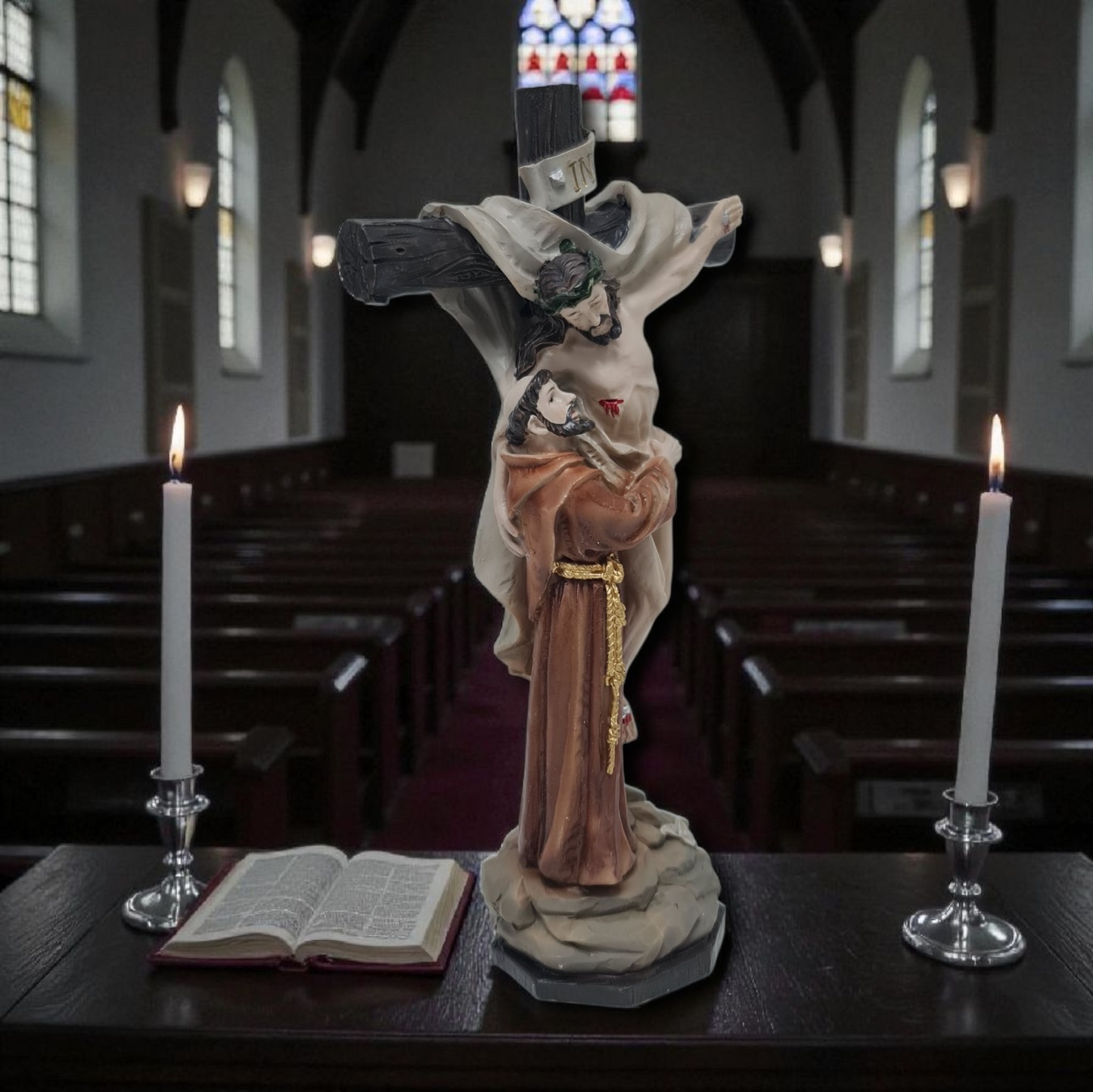 Cristo con Francisco