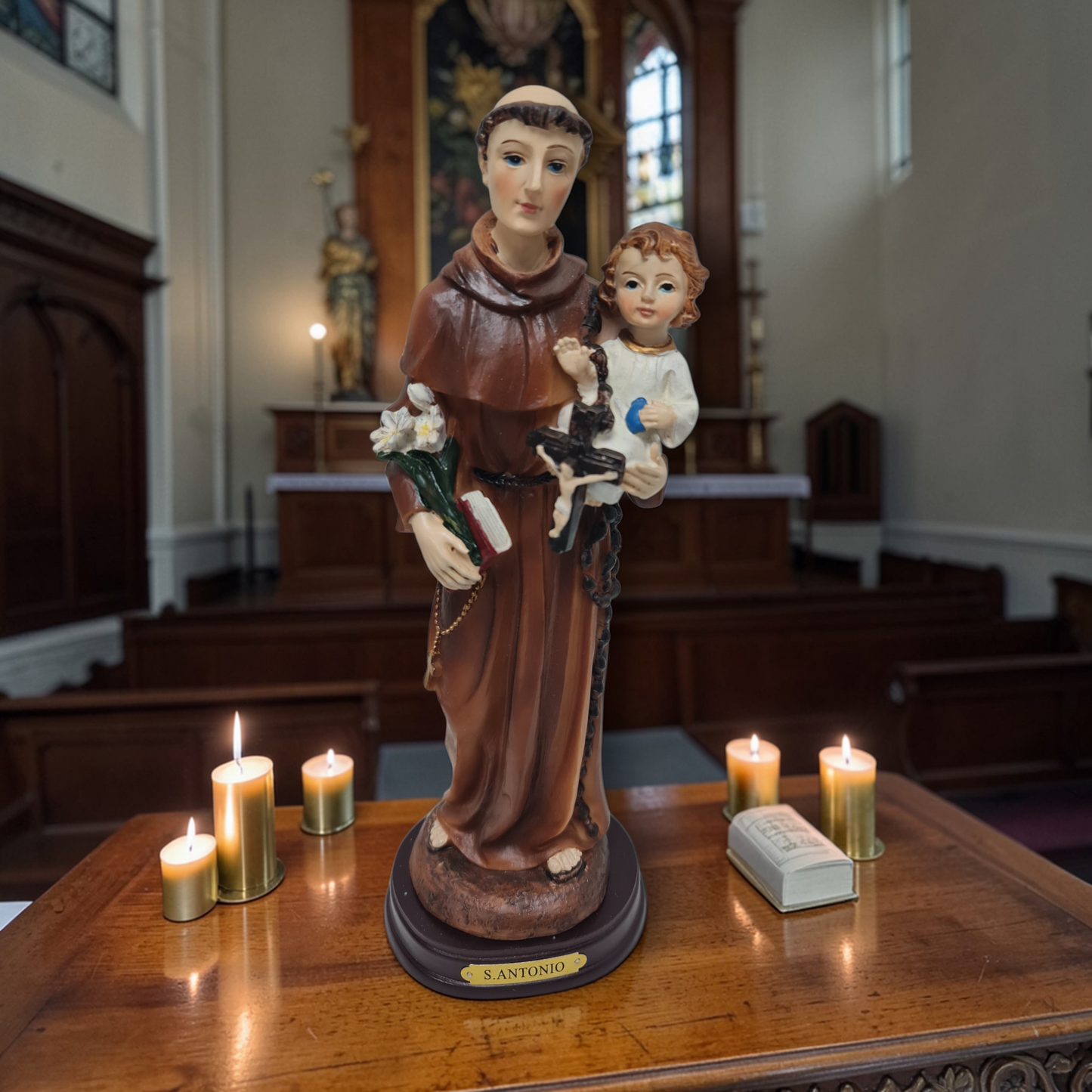 Der Heilige Antonius Abt, Katholische Heilige und Jungfrauen, Religiöse Produkte