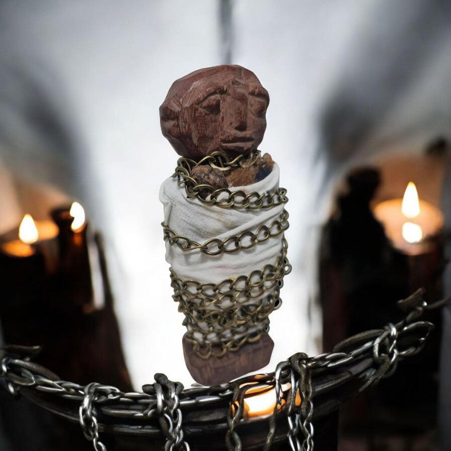 Fetiche proteccion negocios , secretos del Vodun Africano , vudú , ritual , brujería