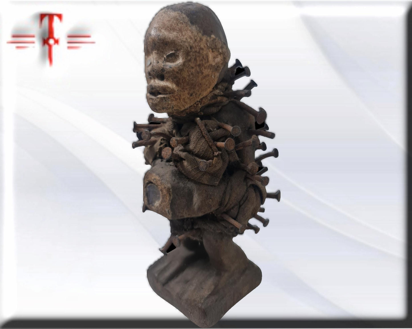 Nkisi Warrior Fetish, Secrets of African Voodoo.