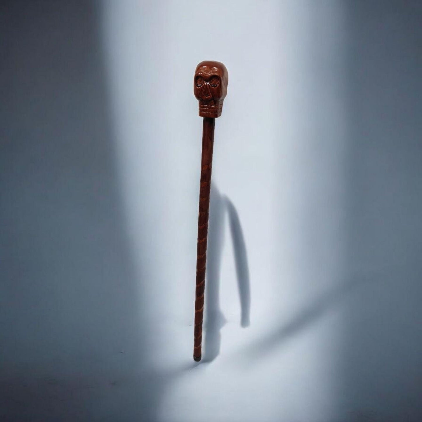 Bastón de carga Eggun con calavera , santería , Palo Mayombe , voodoo