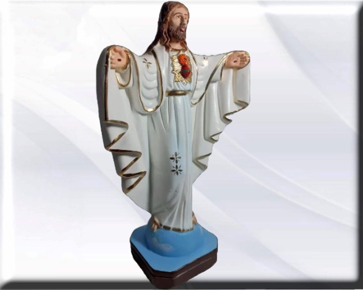 Figura estatua Cristo Redentor . Catholic Saints and Virgins, Religious products,