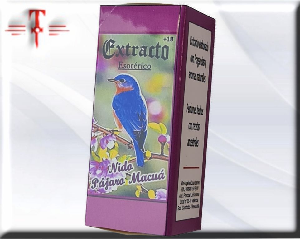 Perfume ashé del pájaro macua