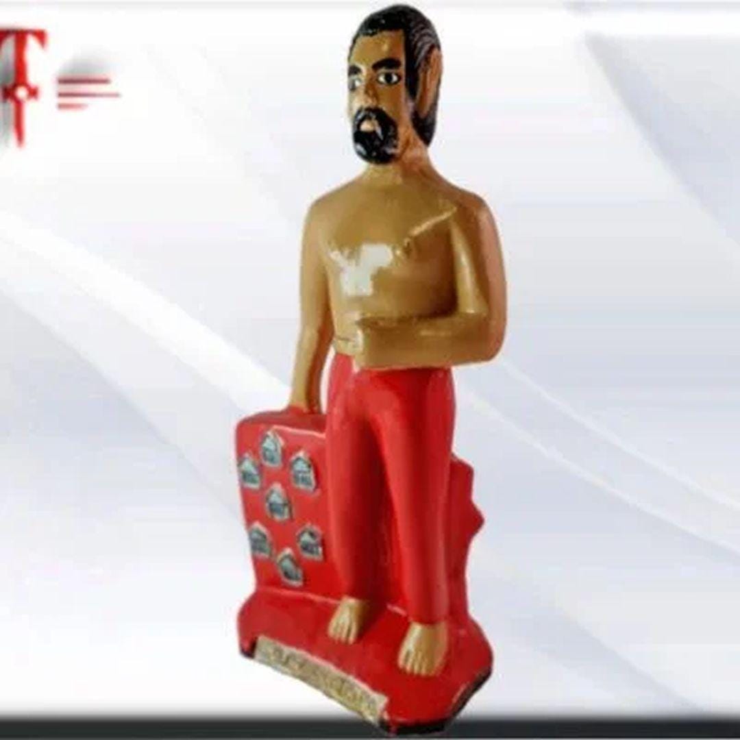 Estatua , Figura , Exú 7 puertas , kimbisa, umbanda, candomble