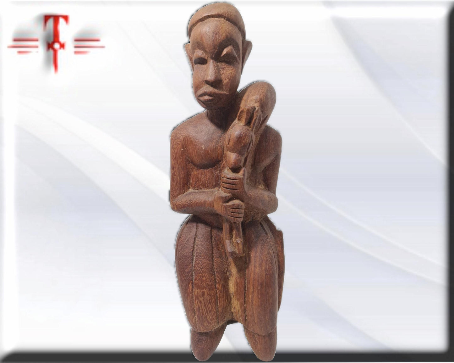 Fetiche africano cazador , arte Africano , Galería de arte , hecho a mano