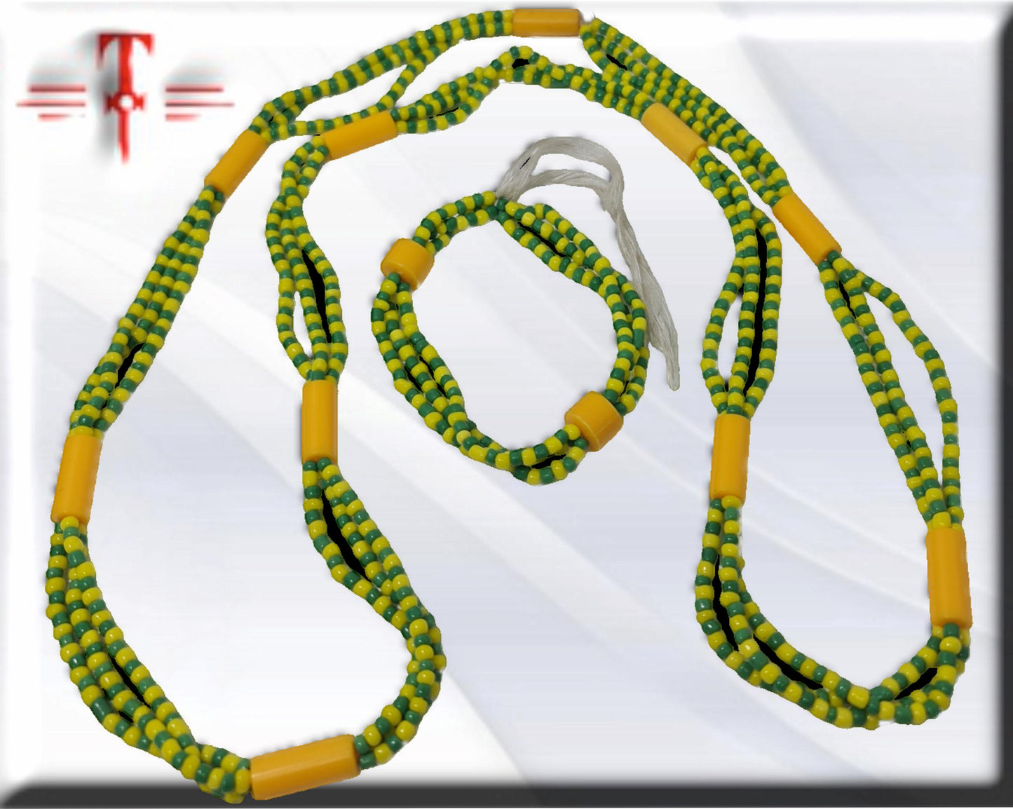 Ifá necklace pack with ildé, Orula, Orunmila, Yoruba, Santeria, Palo Mayombe