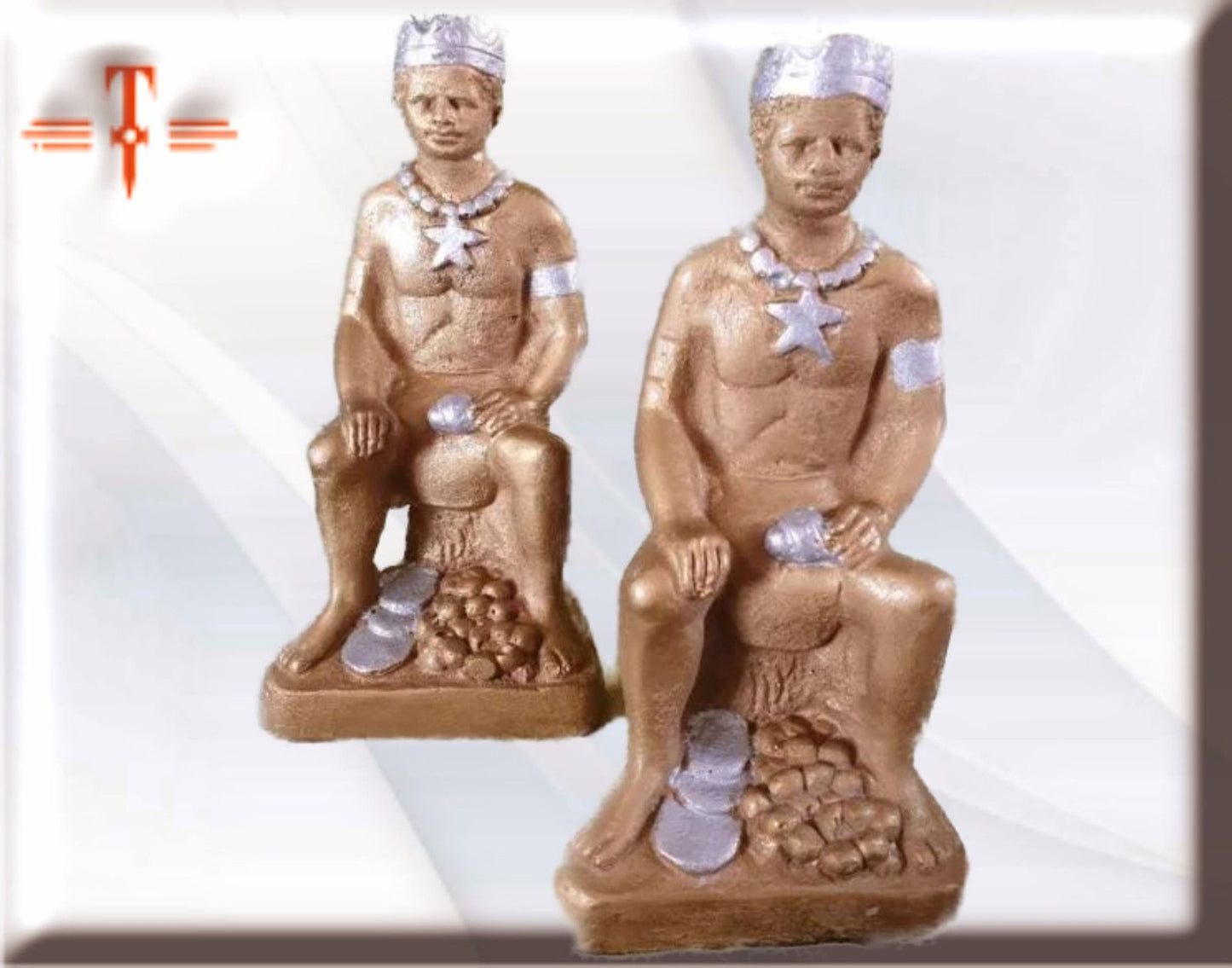 Figura de Shangó macho , santeria yoruba lucumí