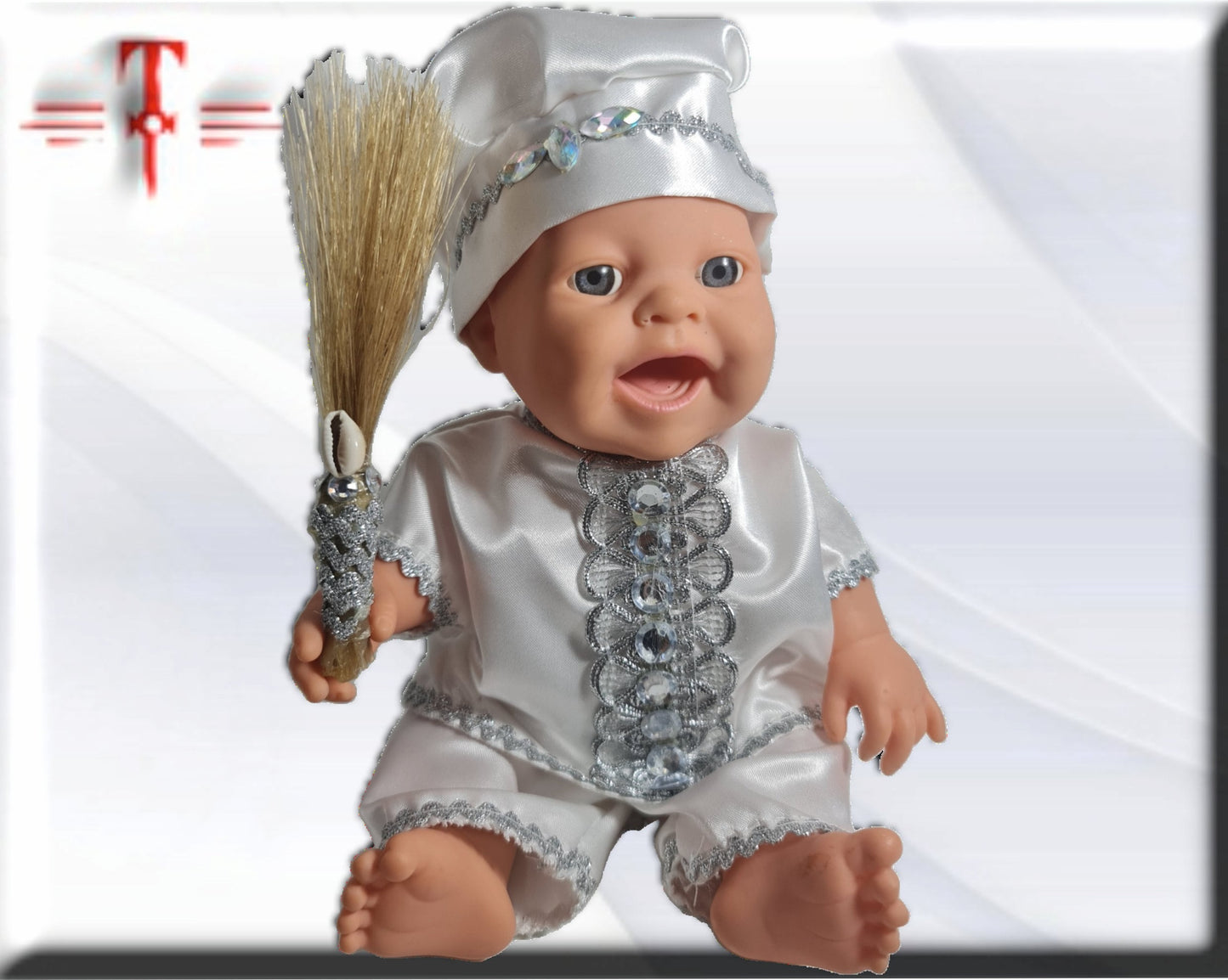 Muñeco Orisha Obatala Oxala , santería yoruba lucumí