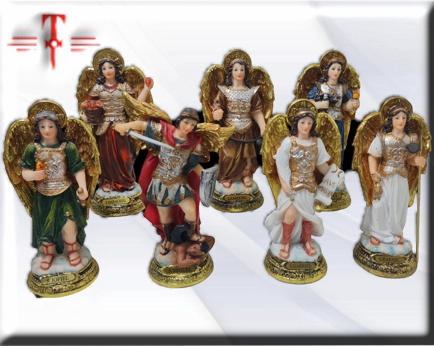 Arcangeles 16cm , Santos y Vírgenes católicos , productos Religiosos